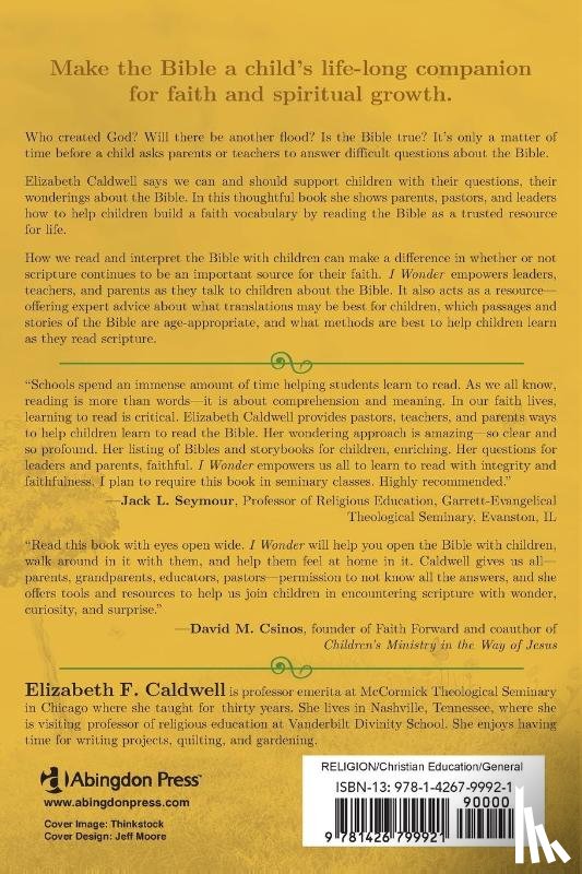 Caldwell, Elizabeth - I Wonder