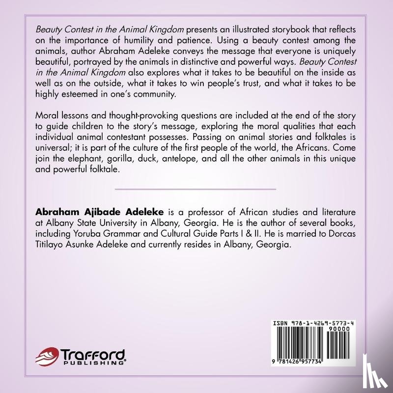 Adeleke, Abraham Ajibade - Beauty Contest in the Animal Kingdom