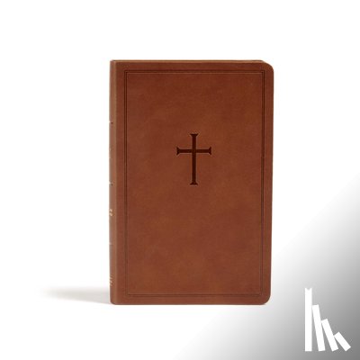 Csb Bibles by Holman - CSB Personal Size Bible, Brown Leathertouch