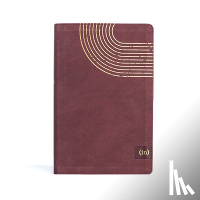 (in)Courage - CSB (In)Courage Devotional Bible, Bordeaux Leathertouch