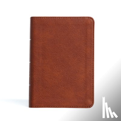 Holman Bible Publishers - KJV Large Print Compact Reference Bible, Burnt Sienna Leathertouch