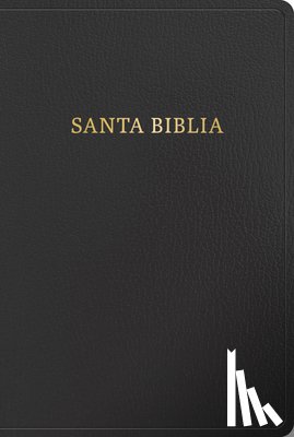 B&h Español Editorial - Rvr 1960 Biblia Letra Gigante, Negro Imitación Piel Con Índice (Edición 2023): Santa Biblia