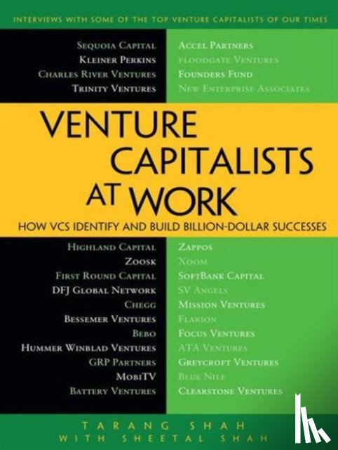 Shah, Tarang, Shah, Shital - Venture Capitalists at Work