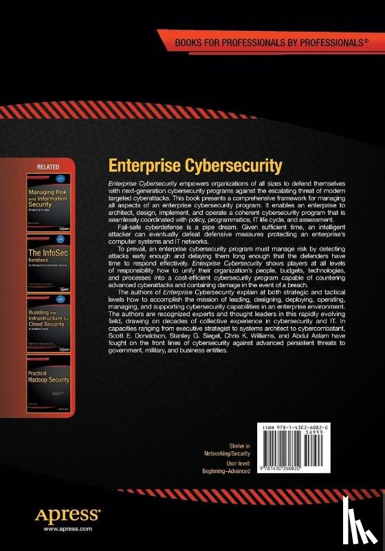 Donaldson, Scott, Siegel, Stanley, Williams, Chris K., Aslam, Abdul - Enterprise Cybersecurity