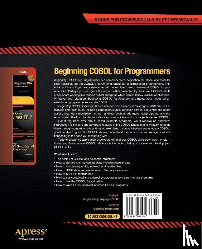 Coughlan, Michael - Beginning COBOL for Programmers