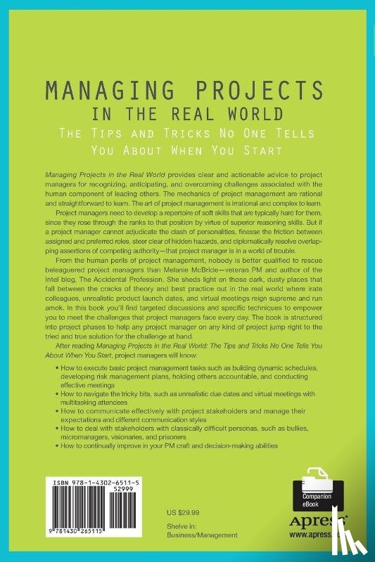 McBride, Melanie - Managing Projects in the Real World