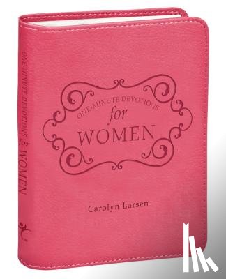 Larsen, Carolyn - One-Minute Devotions for Women Pink Faux Leather