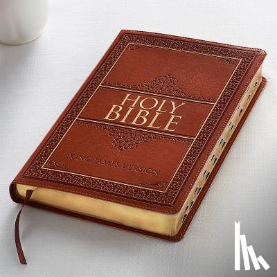  - KJV Large Print Thumb Index Edition: Tan