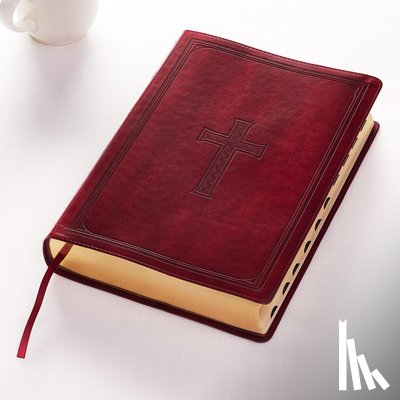  - KJV Super Giant Print Lux-Leather Burgundy