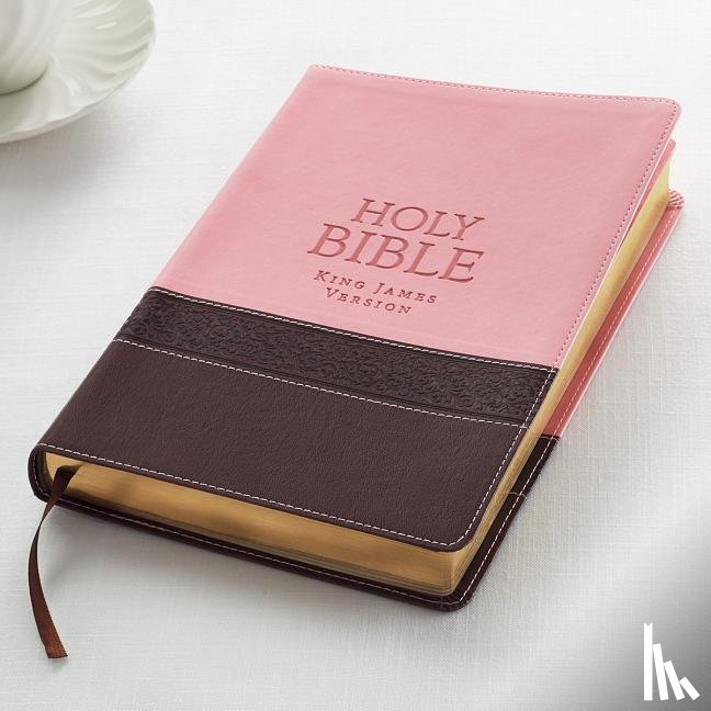  - KJV LP LUX-LEATHER BROWN/PINK