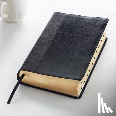  - KJV GIANT PRINT LUX-LEATHER 2-TONE BLACK