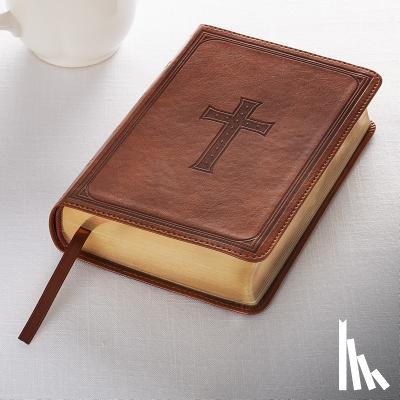  - KJV Compact Large Print Lux-Leather Tan