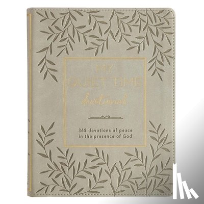  - My Quiet Time Devotional - 365 Devotions for Women to Bring You Into the Peace of the Presence of God Cappuccino, Faux Leather Flexcover Gift Book W/R