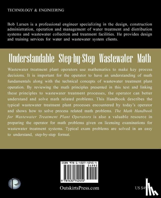 Larsen, Bob - Math Handbook for Wastewater Treatment Plant Operators