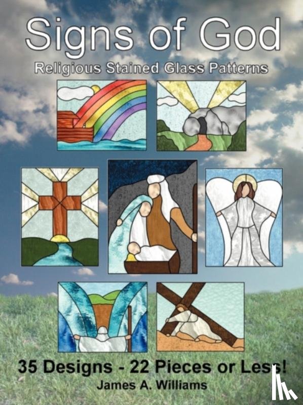 Williams, James A - Signs of God Religious Stained Glass Patterns