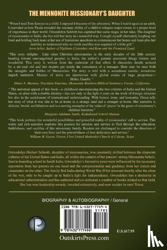 Hiebert Schroth, Gwendolyn - Curry, Corduroy and the Call