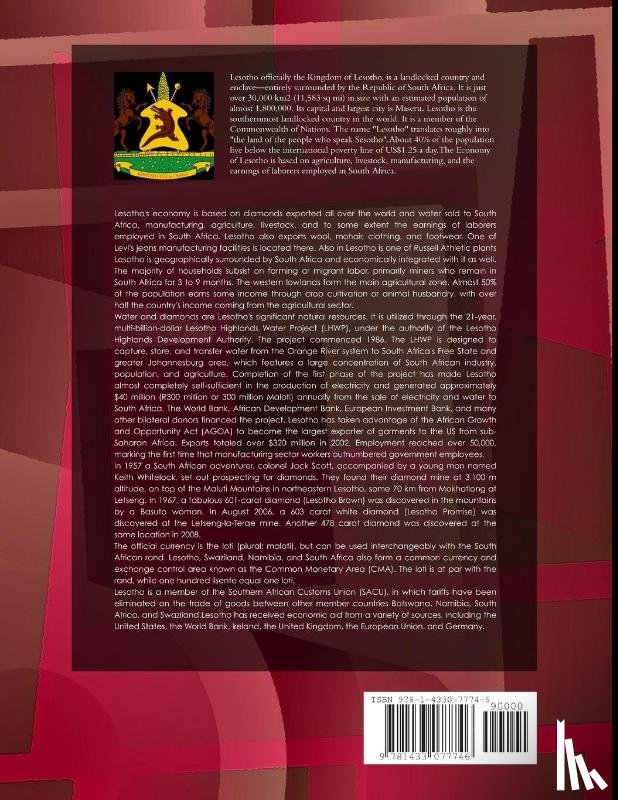 Ibp, Inc. - Lesotho Mining Laws and Regulations Handbook Volume 1 Strategic Information and Basic Law