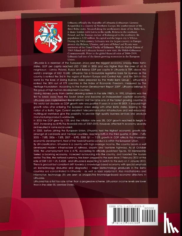 Ibp, Inc - Lithuania Taxation Laws and Regulations Handbook Volume 1 Strategic Information and Regulations