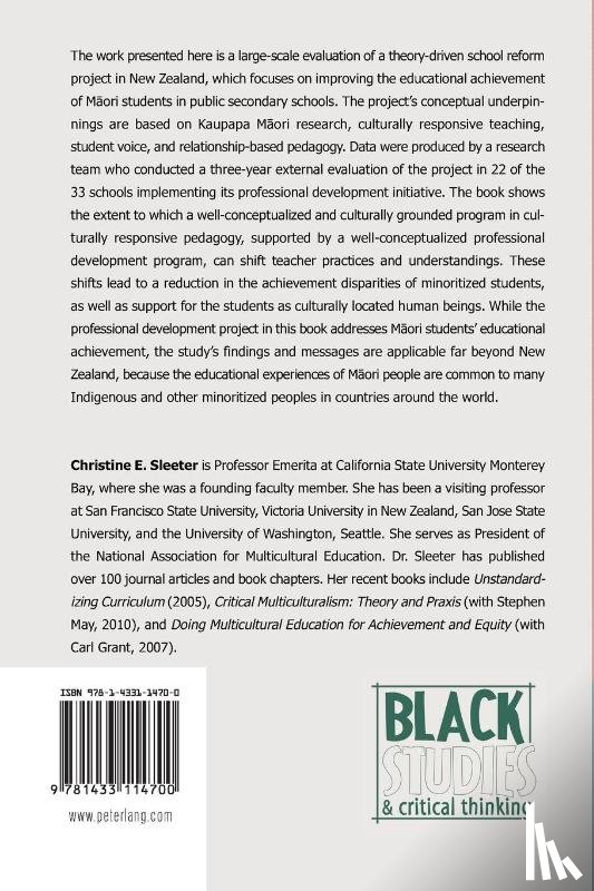 - Professional Development for Culturally Responsive and Relationship-Based Pedagogy