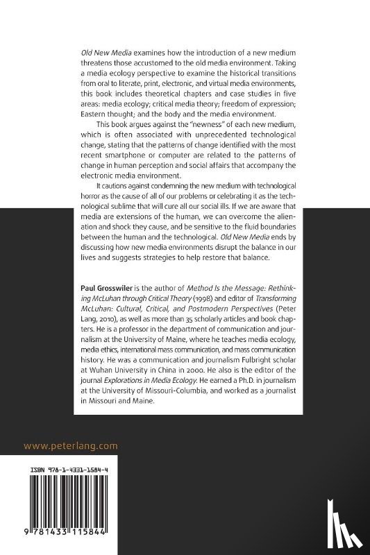Grosswiler, Paul - Old New Media
