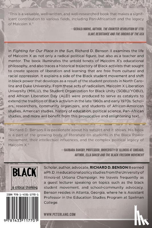 Benson, Richard - Fighting for Our Place in the Sun