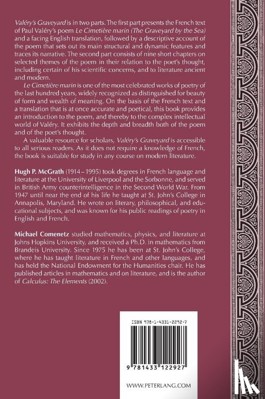 McGrath, Hugh P., Comenetz, Michael - Valery’s Graveyard