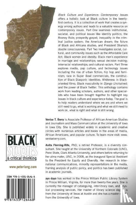  - Black Culture and Experience