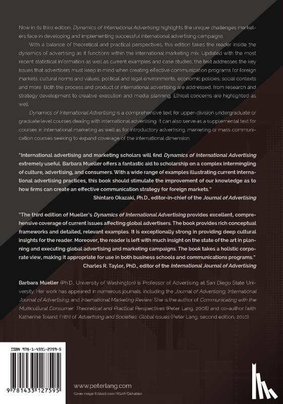 Mueller, Barbara - Dynamics of International Advertising