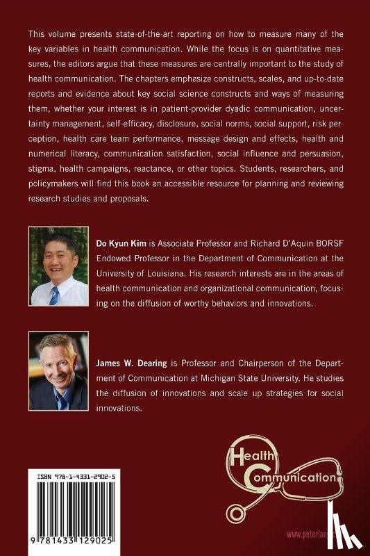  - Health Communication Research Measures
