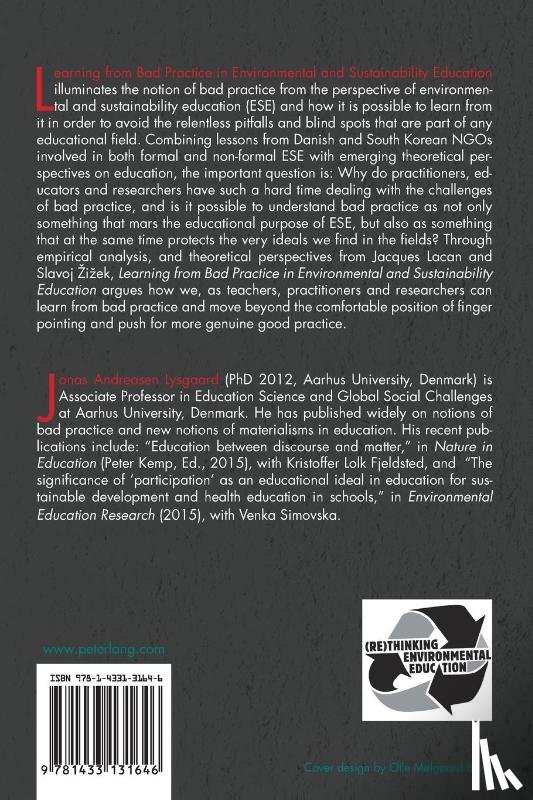 Lysgaard, Jonas Andreasen - Learning from Bad Practice in Environmental and Sustainability Education