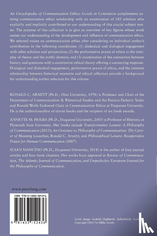  - An Encyclopedia of Communication Ethics