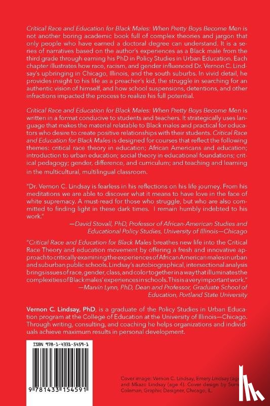 Lindsay, Vernon C. - Critical Race and Education for Black Males