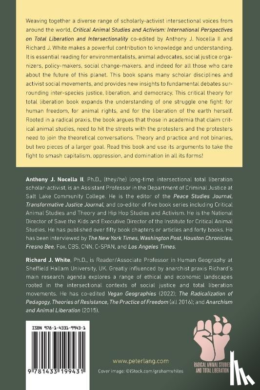  - Critical Animal Studies and Activism