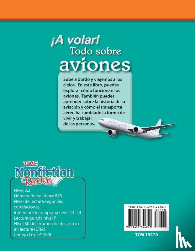Prior, Jennifer - A volar! Todo sobre aviones (Take Off! All About Airplanes) (Spanish Version)