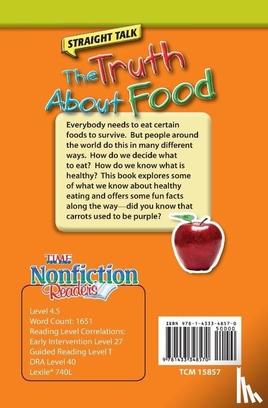 Paris, Stephanie - Straight Talk: The Truth About Food