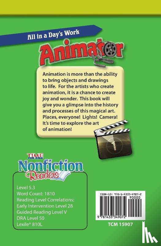 Apodaca, Blanca, Serwich, Michael - All in a Day's Work: Animator