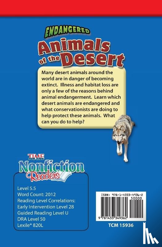 Rice, William - Endangered Animals of the Desert