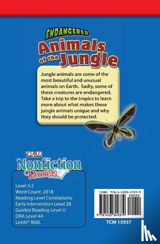 Rice, William B., Rice, William - Endangered Animals of the Jungle