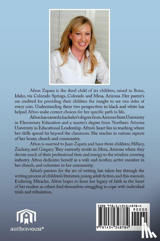 Zapata, Afton - Enduring Miracles