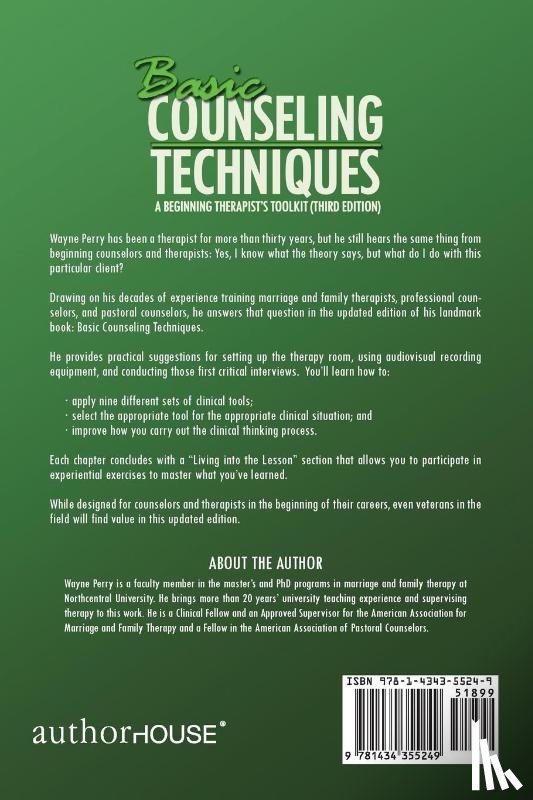 Perry, Wayne - Basic Counseling Techniques