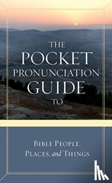 Cook, David C - Pckt Pronunciation GT Bible Pe