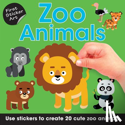 Savva, Ksenya - First Sticker Art: Zoo Animals: Use Stickers to Create 20 Cute Zoo Animals