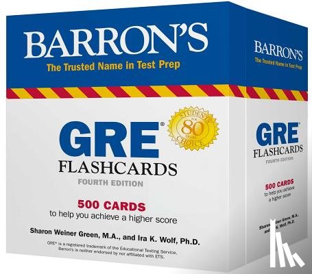 Barron's Educational Series - GRE Flashcards: 500 Flashcards to Help You Achieve a Higher Score