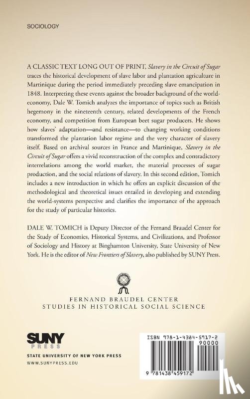 Tomich, Dale W. - Slavery in the Circuit of Sugar