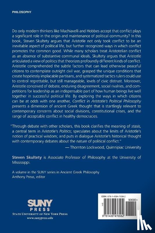 Skultety, Steven C. - Conflict in Aristotle's Political Philosophy
