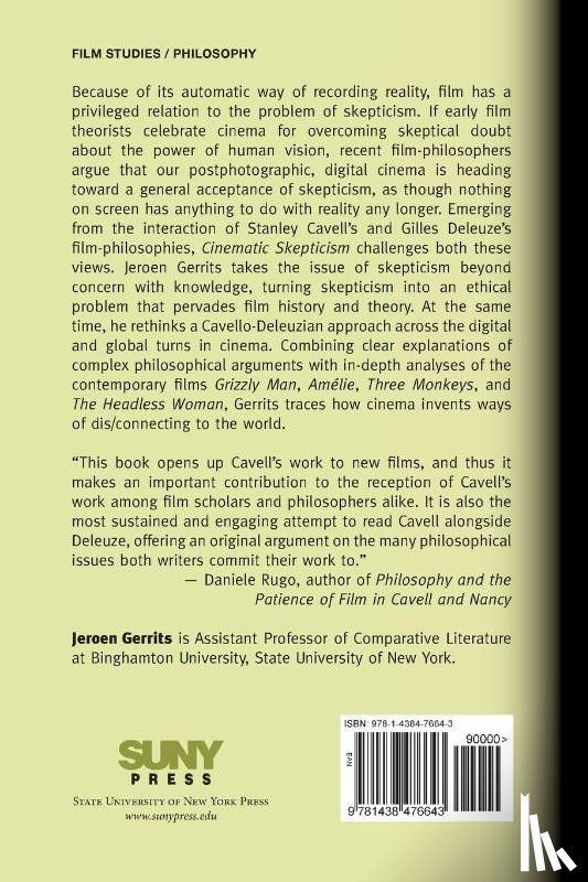 Gerrits, Jeroen - Cinematic Skepticism