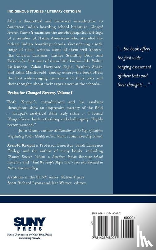 Krupat, Arnold - Changed Forever