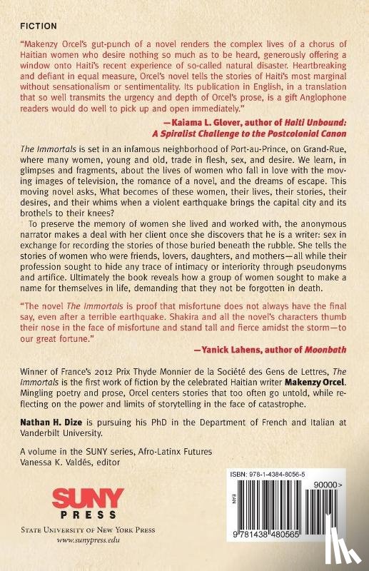 Orcel, Makenzy - The Immortals