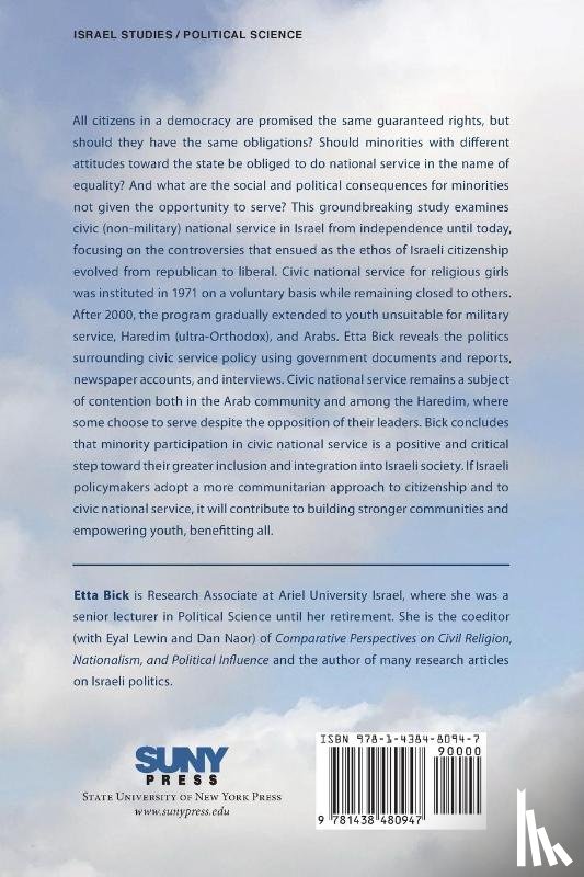 Bick, Etta - Citizenship and Service