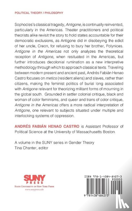Henao Castro, Andres Fabian - Antigone in the Americas